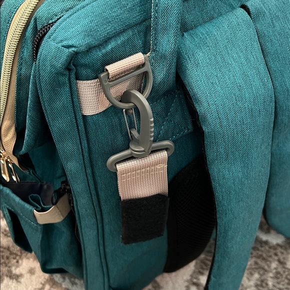 Debug Baby Diaper Backpack Teal - Picture 7 of 10